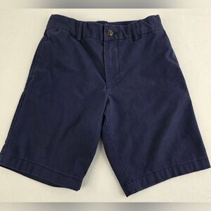 Polo Ralph Lauren Boy's Navy Blue Shorts Classic Chino School Size 10 P-3355